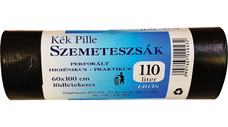 Kék Pille 110L Szemeteszsák 60x100cm (fekete)