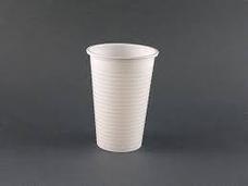 Műanyag pohár 2dl fehér 100db/csík