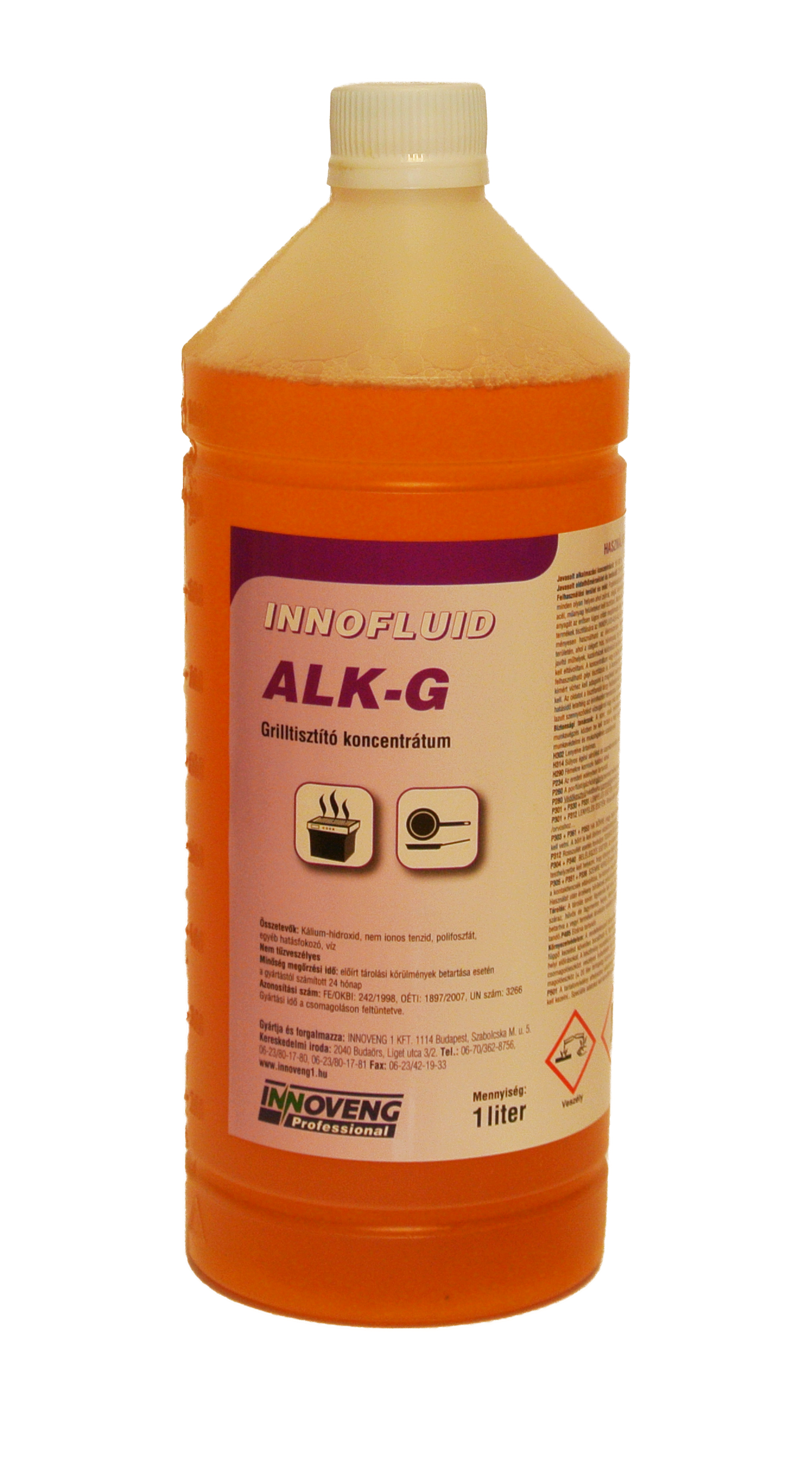 Innofluid Alk-G grilltisztító 5 liter